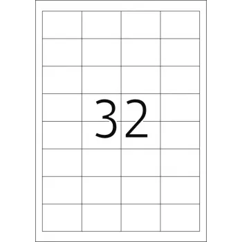 Pašlīmējošās printera uzlīmes HERMA Labels Premium A4 48.3x33.8 mm