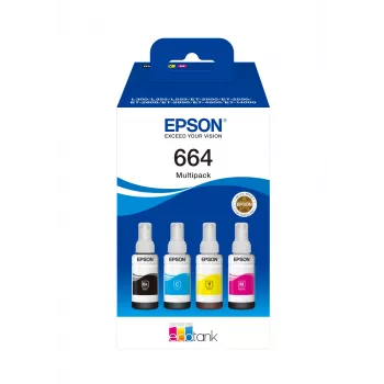 Epson Ink C13T664640 BK,C,M,Y tintes kasetņu komplekts