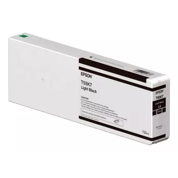 Epson T55K700 oriģinālā tintes kasetne, 1 gab., gaiši melna