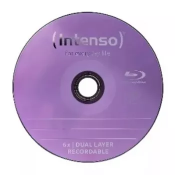 BD-R Intenso 5001115 25GB 6x 50 gab. kūkas kastē