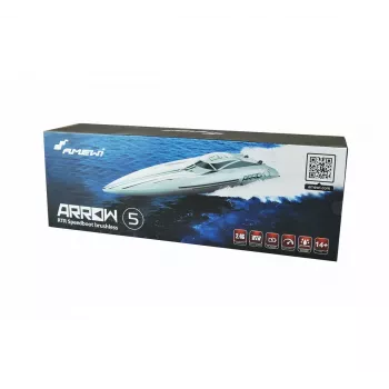 Radio vadāma laiva Amewi Arrow 5, elektromotors, 2200 mAh, 14+ gadi