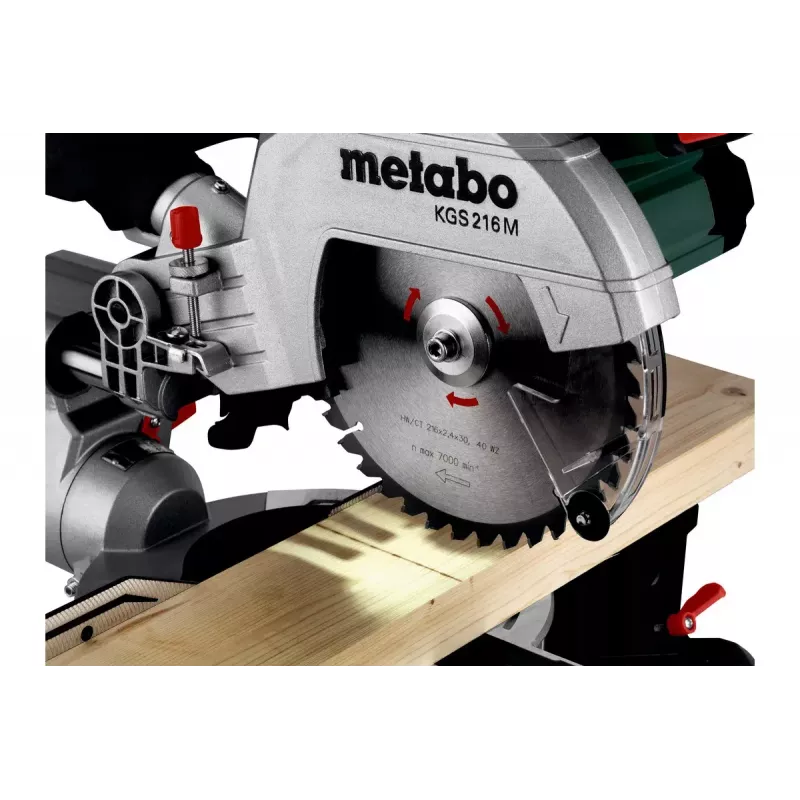 Metāla zāģis Metabo KGS 216 M SET