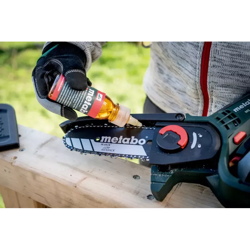 Bezvada ķēdes zāģis Metabo MS 18 LTX 15, 18 V, 1x 2.0 Ah