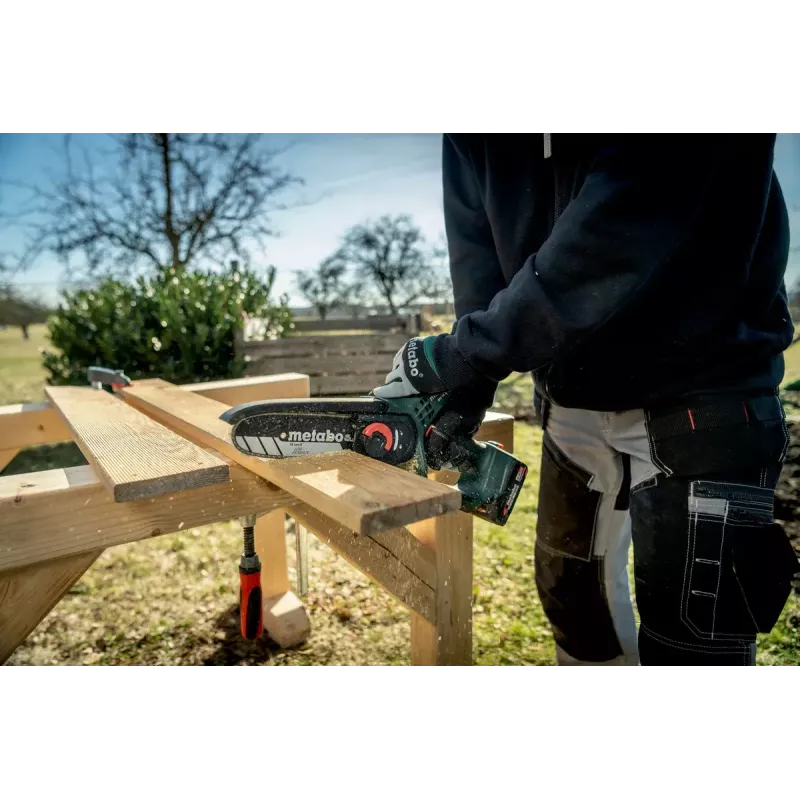 Bezvada ķēdes zāģis Metabo MS 18 LTX 15, 18 V, 1x 2.0 Ah