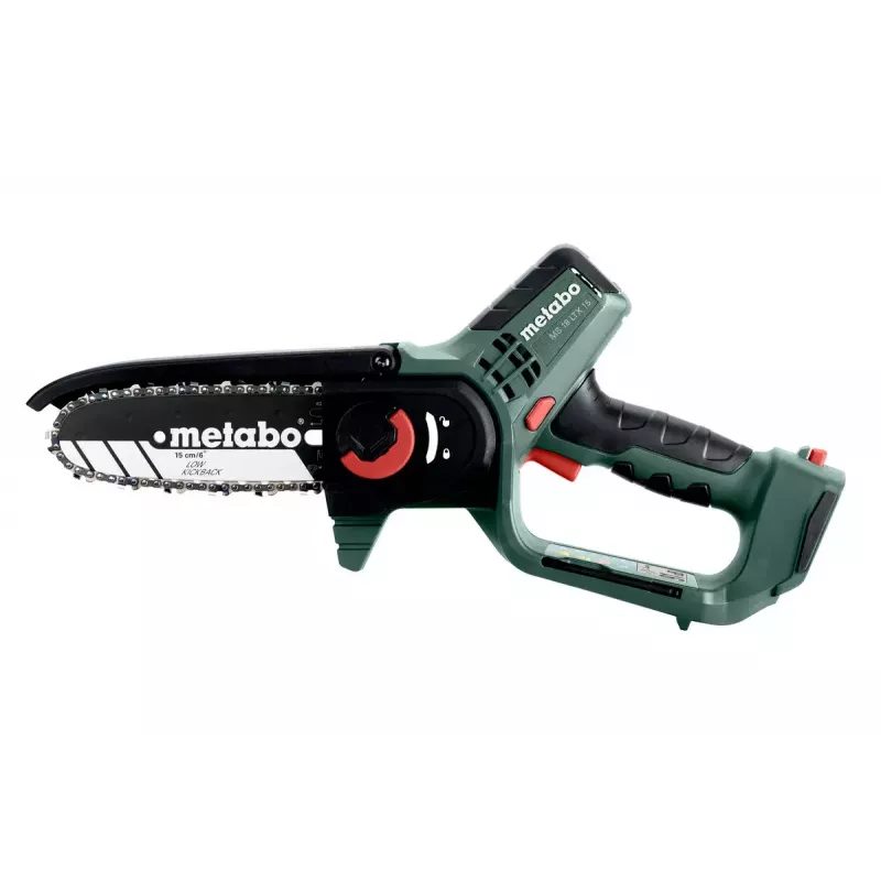 Bezvada ķēdes zāģis Metabo MS 18 LTX 15, 18 V, 1x 2.0 Ah