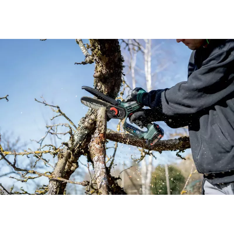 Bezvada ķēdes zāģis Metabo MS 18 LTX 15, 18 V, 1x 2.0 Ah