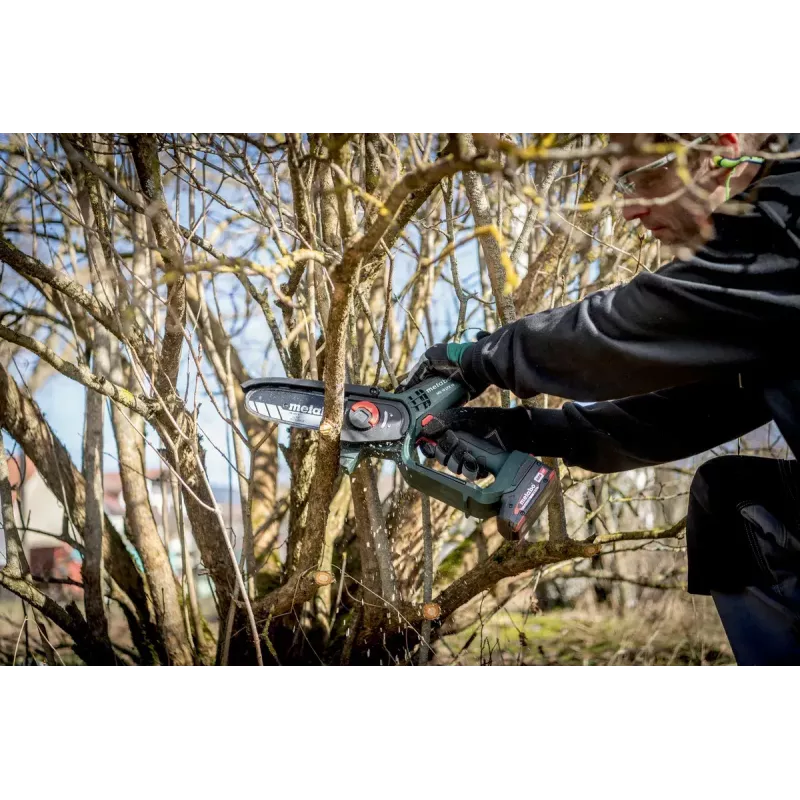 Bezvada ķēdes zāģis Metabo MS 18 LTX 15, 18 V, 1x 2.0 Ah