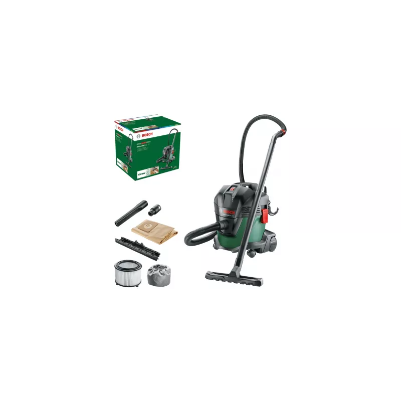 Bosch UniversalVac 15 Melns, Zaļš 15 L 1000 W