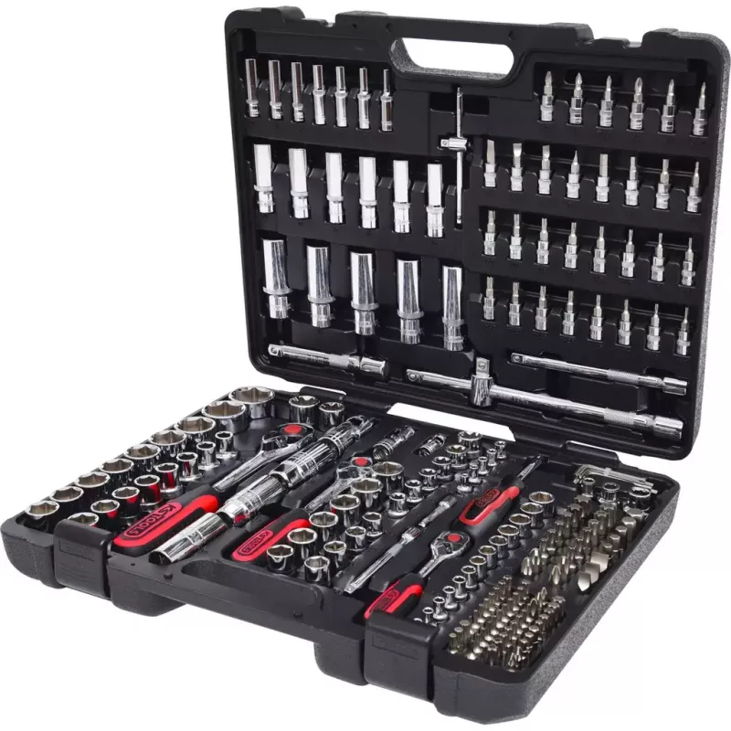 Uzgriežņu atslēgu komplekts KS Tools 918.0795 195 galviņas Imperial 10 kg