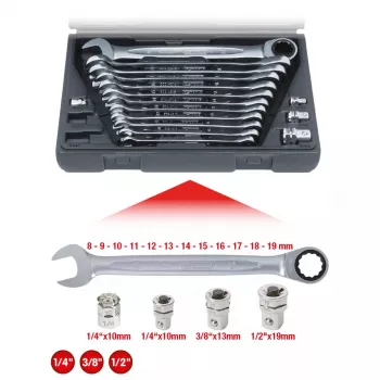 Uzgriežņu atslēgu komplekts KS Tools 503.4266