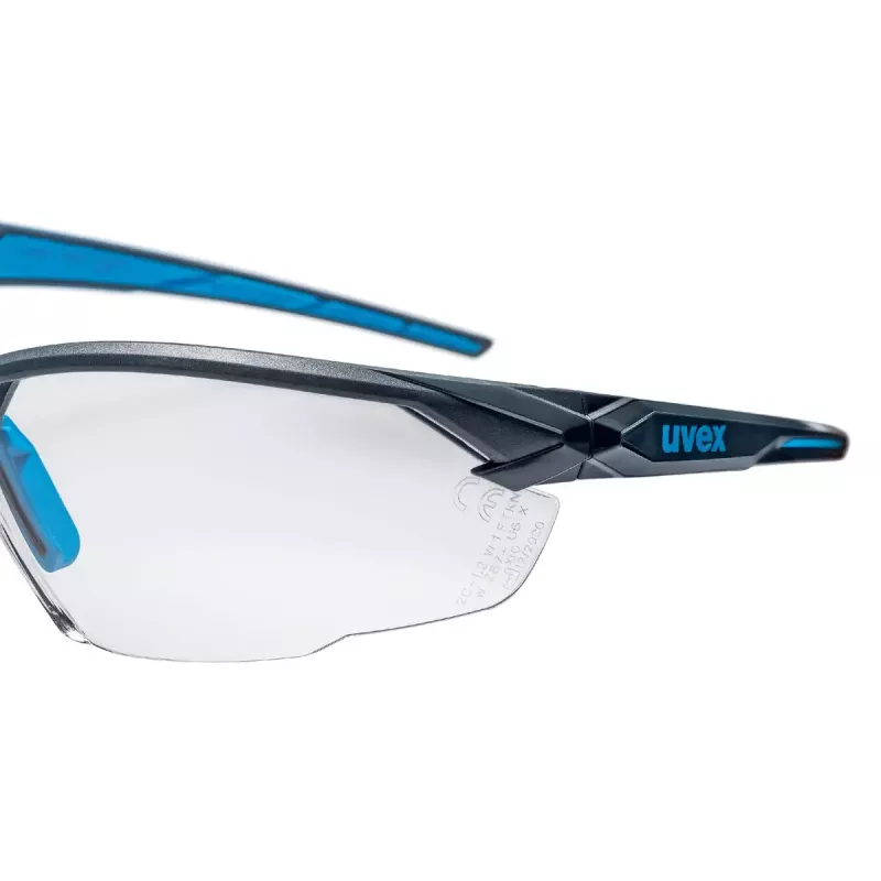 Aizsargbrilles Uvex suXXeed Blue Grey EN 166 EN 170 Polikarbonāts