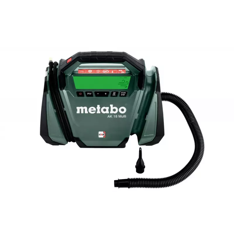 Bezvadu kompresors Metabo AK 18 MULTI 16 l/min 11 bar
