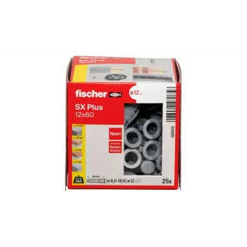 Enkura dībelis Fischer 568012 60 mm Neilons 25 gab.