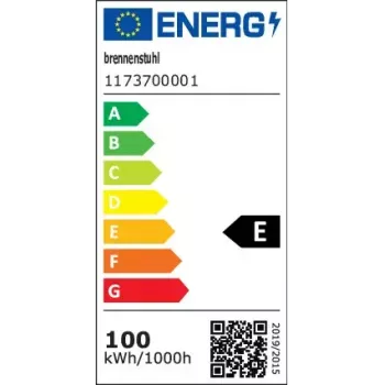 Būvlampa Brennenstuhl 1173700001 SMD LED Melna IP54