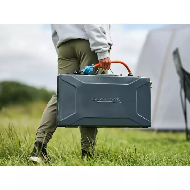 Campingaz Camping Kitchen 2 Grill & Go CV metāla taisnstūra grils 490x350x100 mm