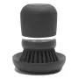 Trauku birste ar ziepju dozatoru Brabantia 302626 Pelēka 86mm x 86mm x 105mm