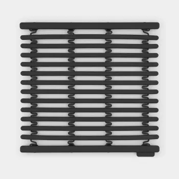 Brabantia 302589 izlietnes paklājs Antracīts 300x300x15 mm