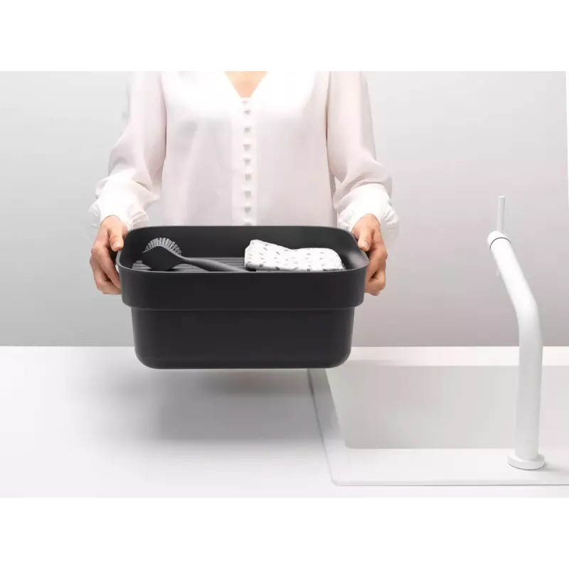 Trauku mazgāšanas vanna Brabantia 302664 Taisnstūrveida Pelēka 374x344x161 mm