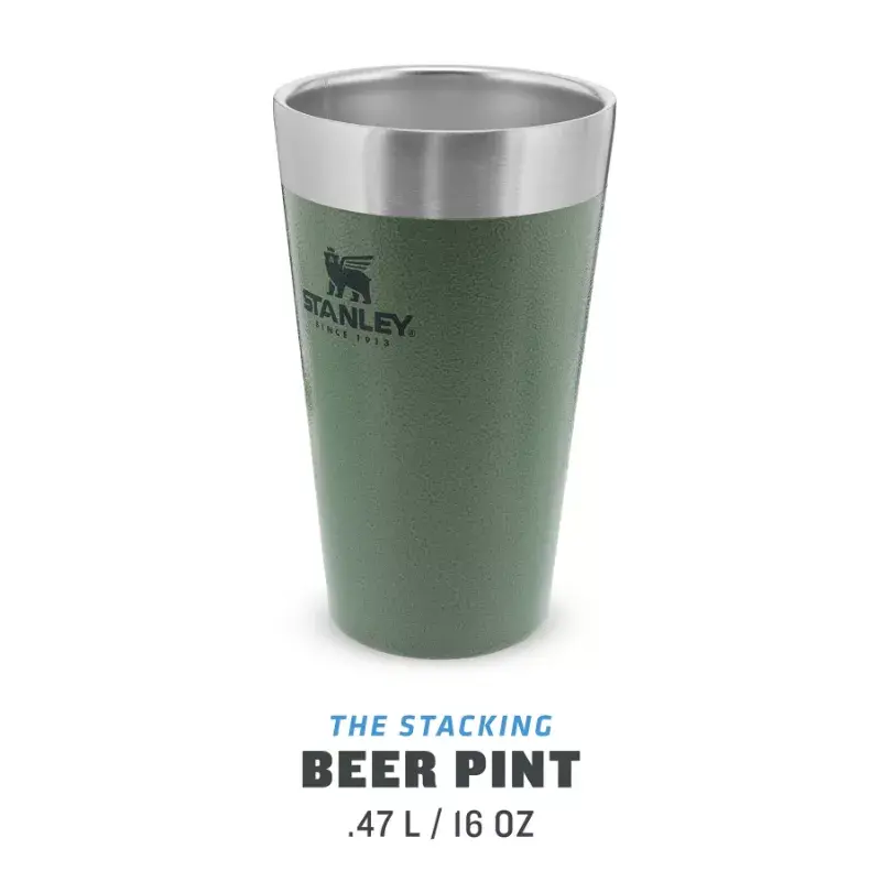 Termokrūze STANLEY Stacking Tumbler 0.47 L zaļa