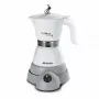 Ariete 1358 Moka Aroma elektriskā moka kanna - 2/4 tases - bezvadu pamatne - automātiskā izslēgšanās - temperatūras uzturēšana 30 min - 400 W - balta