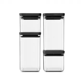Brabantia Tasty+ Kvadrātveida Plastmasas Burka