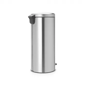Pedāļu atkritumu spainis Brabantia newIcon Round Brushed steel Diametrs 30 cm