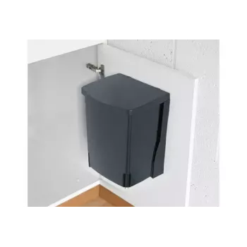 Brabantia 10L Melnais Atkritumu Spainis 260mm Platums 210mm Dziļums 330mm Augstums