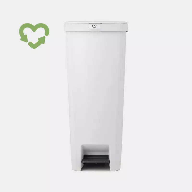 Atkritumu spainis Brabantia StepUp 40 L gaiši pelēks