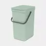 Atkritumu tvertne BRABANTIA Sort & Go 12 L 1 grozs Zaļa 200×249×351 mm