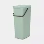 Brabantia Sort & Go 40 L zaļš atkritumu konteiners 267x341x620 mm