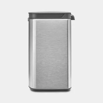 Atkritumu tvertne Brabantia Bo 4 L Taisnstūra Tērauds Melna 22 28 49