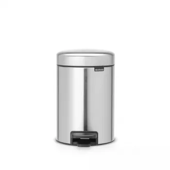 Atkritumu spainis Brabantia newIcon Round Brushed steel