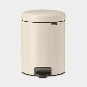 Brabantia NewIcon 5 L Apaļš Atkritumu Spainis Bēšā Krāsā