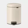 Brabantia NewIcon 5 L Apaļš Atkritumu Spainis Bēšā Krāsā