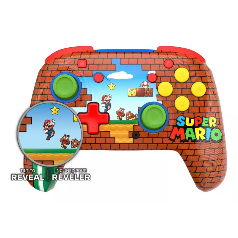 Turtle Beach Rematch bezvadu kontrolieris Nintendo Switch, Mario Bricks Reveal