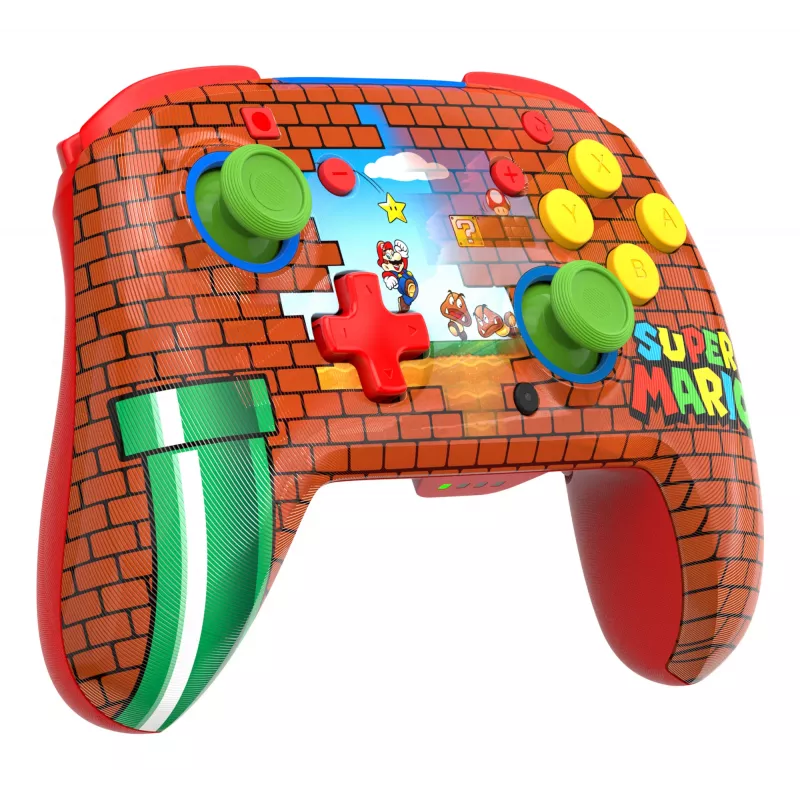 Turtle Beach Rematch bezvadu kontrolieris Nintendo Switch, Mario Bricks Reveal