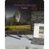 Adapteris HDMI–VGA icybox IB-AC502a — HDMI A (vīrišķais) uz VGA (sieviešu)