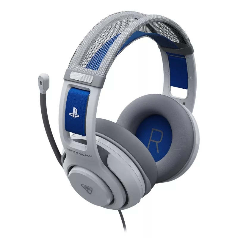 Turtle Beach Atlas 200 Baltas vadu spēļu austiņas PS5 un PS4 - oficiāli licencētas PlayStation
