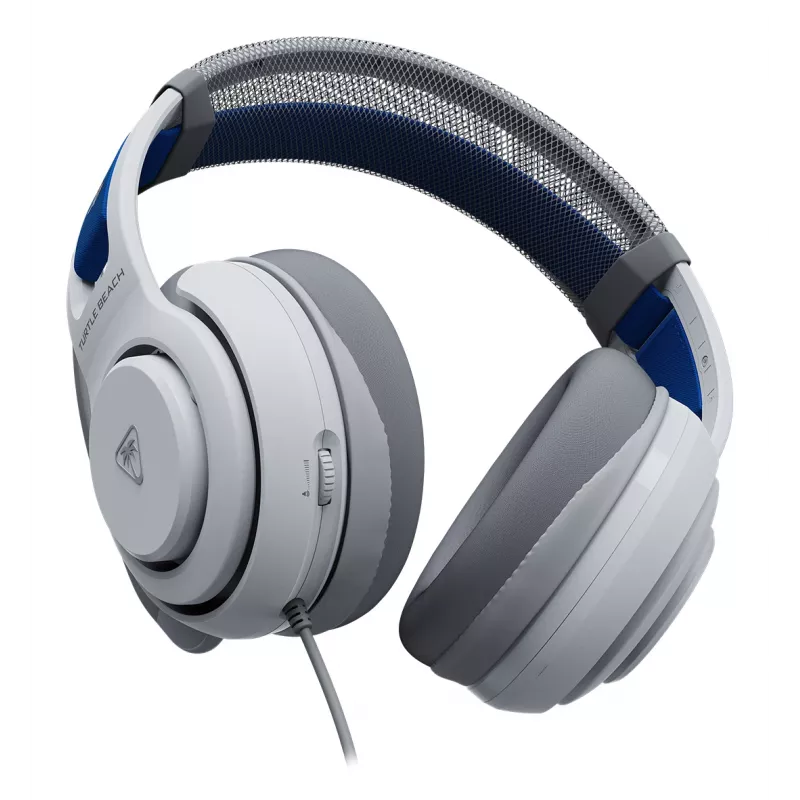 Turtle Beach Atlas 200 Baltas vadu spēļu austiņas PS5 un PS4 - oficiāli licencētas PlayStation