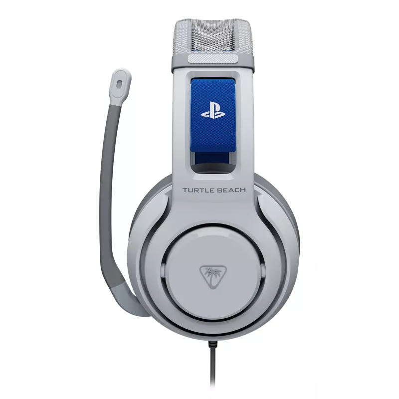 Turtle Beach Atlas 200 Baltas vadu spēļu austiņas PS5 un PS4 - oficiāli licencētas PlayStation