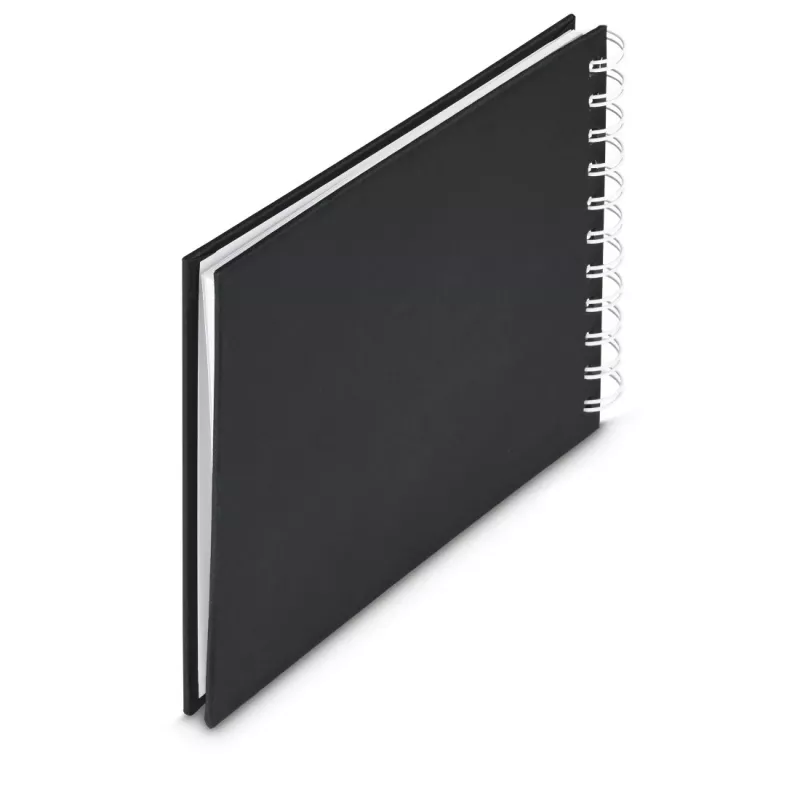 Hama Fine Art fotoalbums Melns 30 lapas 14 x 14 cm Spirāles iesējums