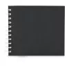 Hama Fine Art fotoalbums Melns 30 lapas 14 x 14 cm Spirāles iesējums