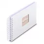 Hama 00009842 fotoalbums balts 50 lapas 10x15 spirāles iesējums