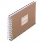 Hama 00009848 fotoalbums Brūns 50 lapas 10x15 Spirāles iesējums