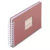 Hama 00009854 fotoalbums sarkans 50 lapas spirālē