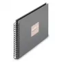 Hama 00009840 fotoalbums Pelēks 100 lapas 10x15 Spirālēts