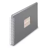 Hama 00009837 fotoalbums, pelēks, 50 lapas, 10x15 cm, spirālē iesējums