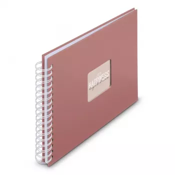 Hama 00009855 fotoalbums Terracotta 50 lapas 10 x 15 Spirālveida iesējums