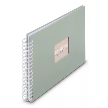 Hama Fine Art fotoalbums Sage 100 lapas 10 x 15 cm spirāles iesējums