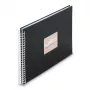 Hama 00009832 Fine Art foto albums ar spirāli 36x32, 50 baltu lapu, New Black